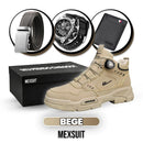 Kit Bota Militar Warrior Masculina de Couro Legitimo + 3 BRINDES