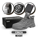 Kit Bota Militar Warrior Masculina de Couro Legitimo + 3 BRINDES